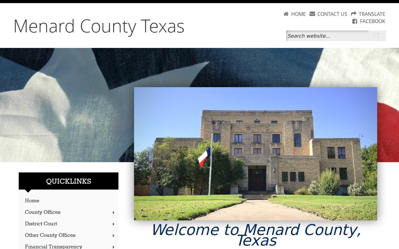 Menard County court docket courthouse access